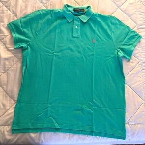 Teal green POLO RALPH LAUREN SHIRT XXL